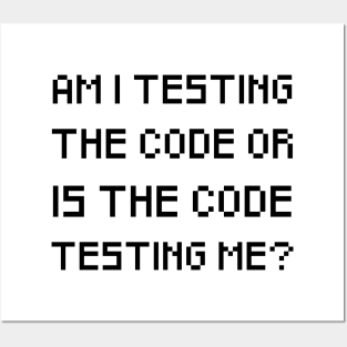 Am I testing the code Posters and Art